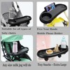 DeJivsin Baby Stroller Snack Tray with Cup Holder Universal Pram