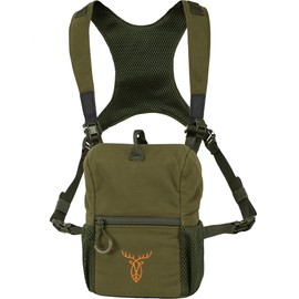 Pirscher Gear Bino Harness - Hunting Bag - Green Silent Modular Molle