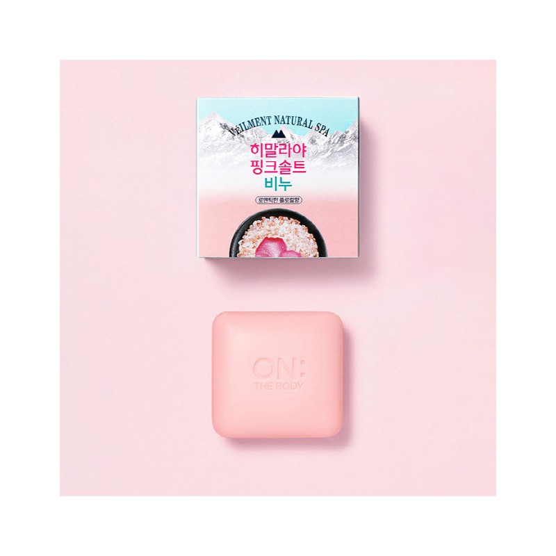 히말라야핑크솔트 비누 로맨틱한 플로럴향, 90g, 8개입 Himalayan Pink Salt Soap