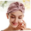 Beavorty Silk Hair Drying Cap Soft Comfortable Bath Cap Fast