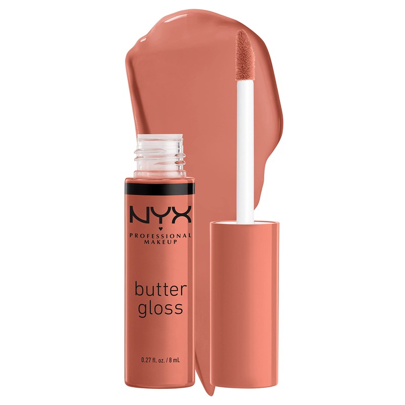 NYX Professional Makeup Butter Butter Gloss Brown Sugar, SUGAR HIGH,