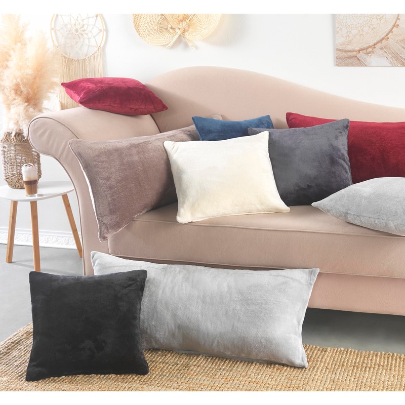 BaSaTex Twin Pack, Cashmere Touch Cushion Covers In 4 Sizes