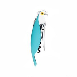 A di Alessi Parrot Corkscrew, Blue, (AAM32 AZ) , Light Blue