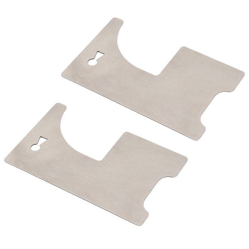2 PCS Firefighter Door Opener Tool 0.7mm Thick Multifunctional Stainless