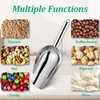 Stainless Steel Ice Scoop Heavy-Duty Scooper for Ice Makers &