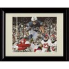 Saquon Barkley Autograph Promo Print - Penn State Football- Jumping