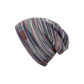Sterntaler Baby Girl Beanie Hat Striped Look, purple