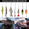 Realure Pack of 50 Fishing Leaders (Green)