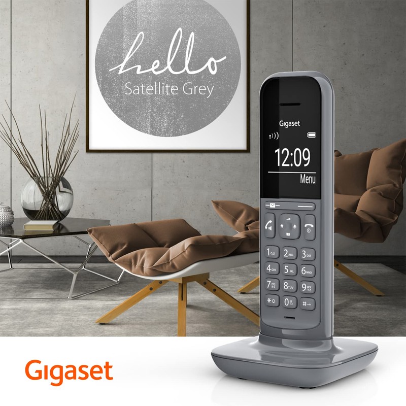 Gigaset CL390 Cordless Design Telephone without Answering Machine (DECT Telephone