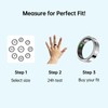 Naughtbaby FitElf 3 Pro Smart Ring Fitness Tracker, Health Sleep