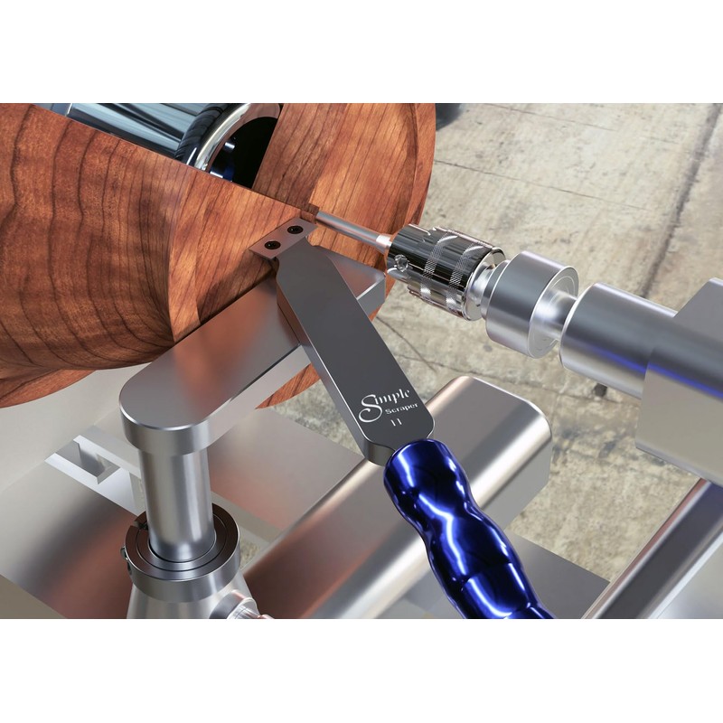 Simple Woodturning Tools Tool Rest Platform with Post & Collar
