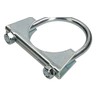 KOTARBAU® Set of 2 U-bolt bracket clamps, 62 mm, exhaust