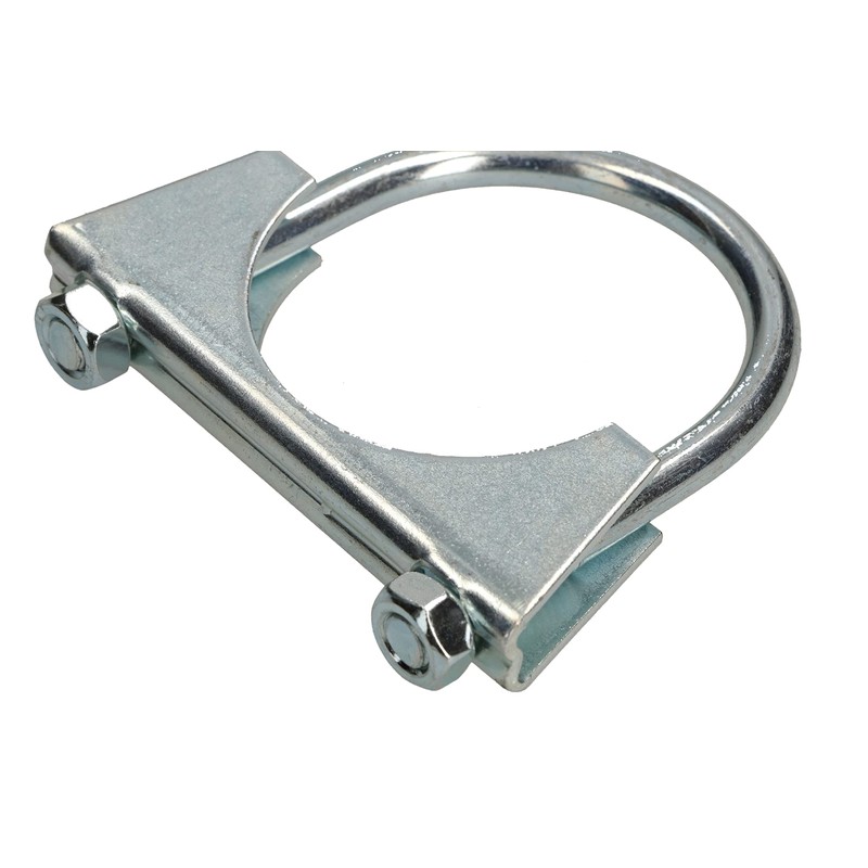 KOTARBAU® Set of 2 U-bolt bracket clamps, 62 mm, exhaust