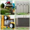 TFMUZERT Water Meter Key 16 Inch with 4-Way Utility Key,