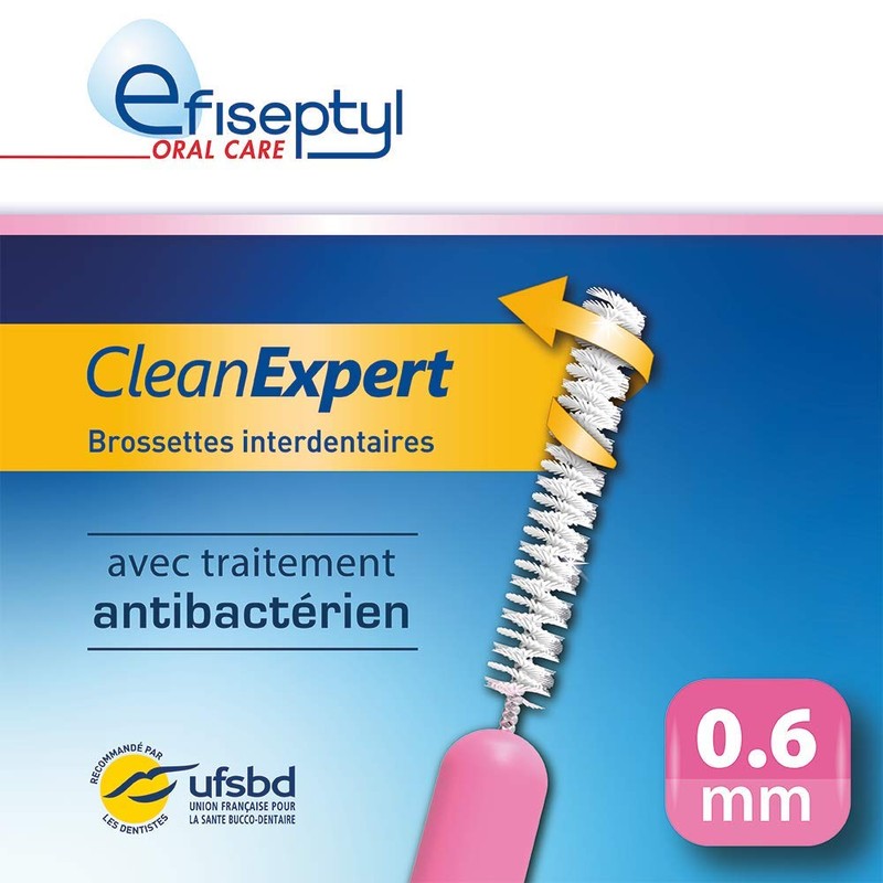 EFISEPTYL Clean Expert 6 Brushes 0.6 mm