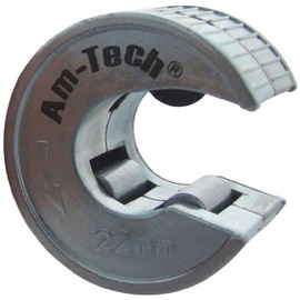 Am Tech 22mm Pipe / Tube Cutter Compact Design Allows One Handed Use In Confined Areas
