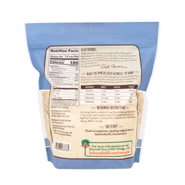 Bob's Red Mill Gluten Free Quick Cooking Rolled Oats, 28 Oz
