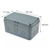 digi-office 2 Pack IP66 Waterproof Electrical Junction Box Cable Enclosure