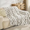 EMME Checkered Gift Blanket Twin Size - 60"*80" Grey Bed