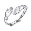 JLYY Hug Ring for Women Teen Girls I am enough