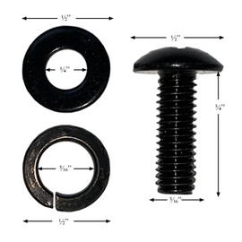 Grill Parts For Less, Compatible Replacement Pit Boss Screw, Washer & Locking Washer Kit for Most Pellet Grills, PB-HDW-002