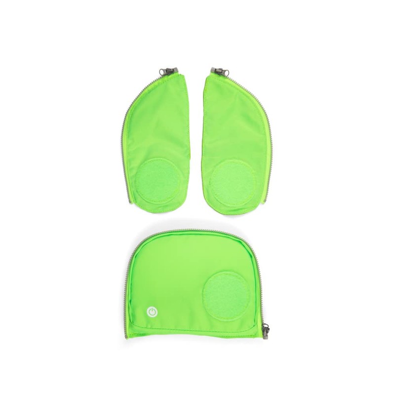 ergobag Fluo LED Zip Set LED, Visibility Zippie, for Pack,