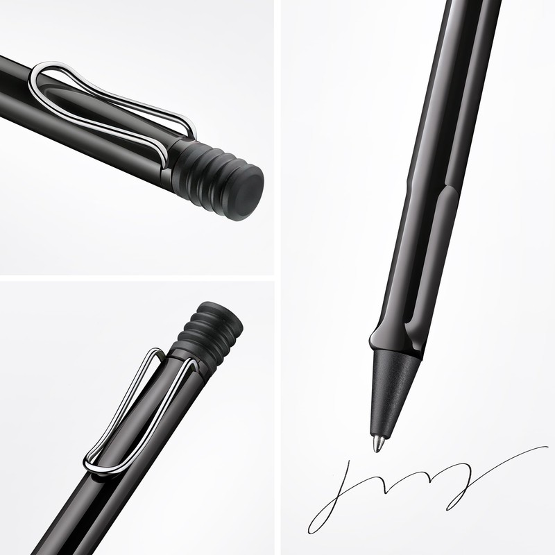 Lamy LAMY Safari Ballpoint Pen Shiny Black (L219BK)