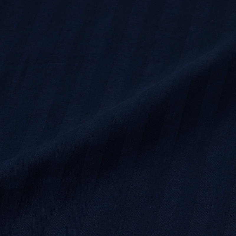 French Bed Genuine 36011140 Pillowcase, Navy, Single 19.7 x 27.6
