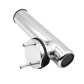 ZONADA 316 Stainless Steel Fishing Rod Holders Clamp On Rails Mount Mounting 43-51mm Rail Mounted Marine Grade for Fishing Boat Yacht