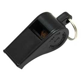 Martin Sports Plastic Whistle, Sold in Dozens, Small, Black