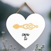 Global Designs Caru Ti Love You Welsh Love Spoon Wooden
