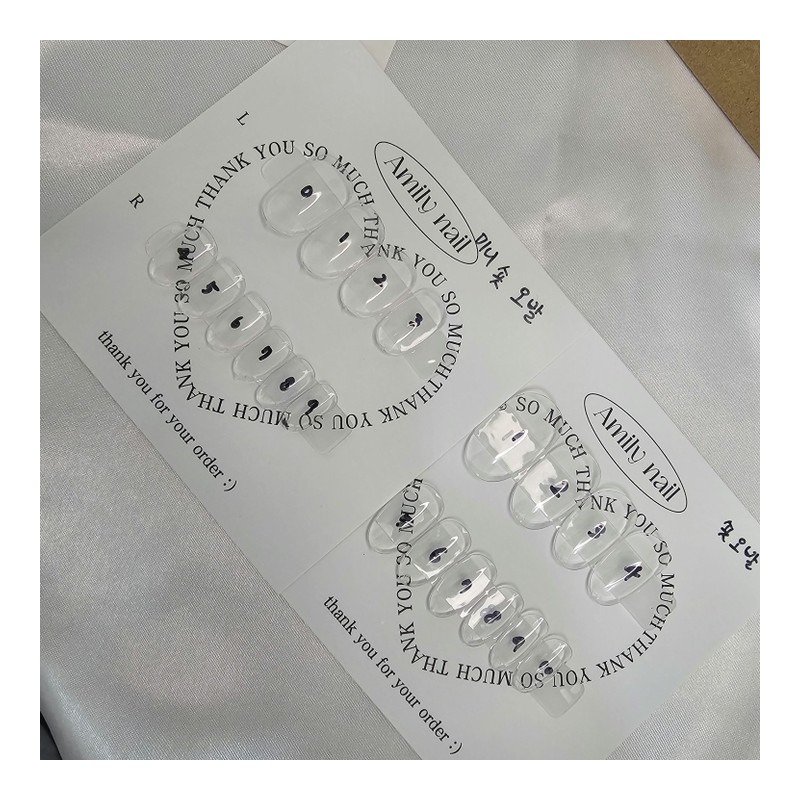 Sample Tip [Handmade Nail Tip] Emily Nail - Short Square