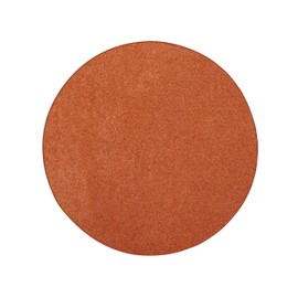 Furnish my Place Modern Plush Solid Color Rug - Orange, 2' Round, Pet and Kids Friendly Rug. Made in USA, Area Rugs Great for Kids, Pets, Event, Wedding
