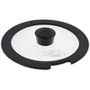 Pearl Metal HB-3587 Glass Lid for 7.9 inches (20 cm)