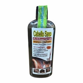 Cabello Sano ANTIBACTERIAL Shampoo Anti Dandruff Psoriasis Caspa 8 oz.