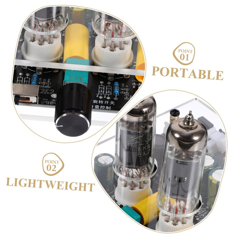 jojofuny Tube Preamp Vacuum Electron Tube Valve for Turntable HiFi