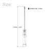 sourcing map Mini Slotted Screwdriver, 3.0mm Flat Head 115mm Length
