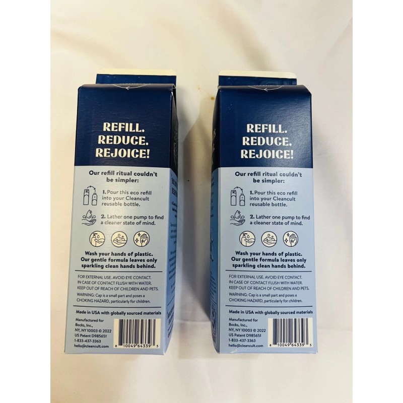 Cleancult - Liquid Hand Soap Refills - Sea Minerals 32