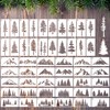 Sitsink Tree Small Stencils Reusable - Mountain Scene Stencils for