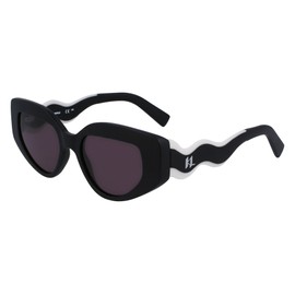KARL LAGERFELD Unisex Sunglasses, 002 Matte Black