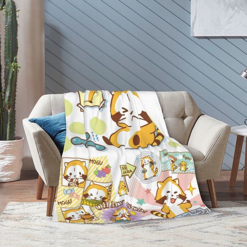 Rascal Blanket Flannel Soft Fluffy Blanket, Single, Dust Mite, Antibacterial,