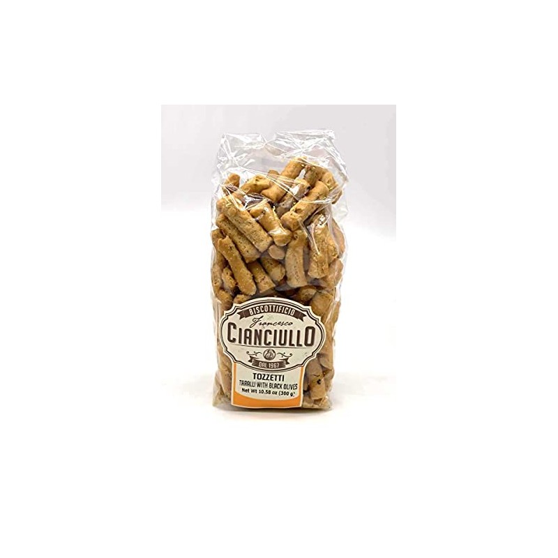 Cianciullo - Tozzetti Olive - Olive Taralli (300 gr /