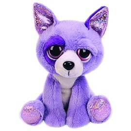 Suki Gifts Lil Peepers Fun Salsa Chihuahua Dog Plush Toy with Purple Sparkle Accents, Small