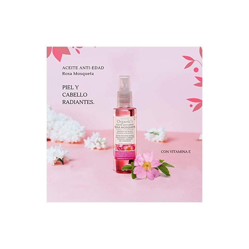 Aceite Rosa Mosqueta Anti-Edad con Vitamina E Florigan® 125ml. (5