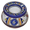 Ceramic Ashtrays Hand Made Moroccan smokeless Ceramic Medium Vivid Colors