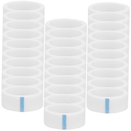 PACKOVE 20rolls Non-woven Fabric Adhesive Eyelash Extension Tape Breathable Easy to Remove Makeup Tape for Professional and Extensions