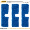 Dust Mop Replacement Heads, 18 Inch, 3-Pack – Microfiber Flip