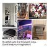 Stickyart Flexible Mirror Stickers for Walls Flexible Mirror Sheet Self