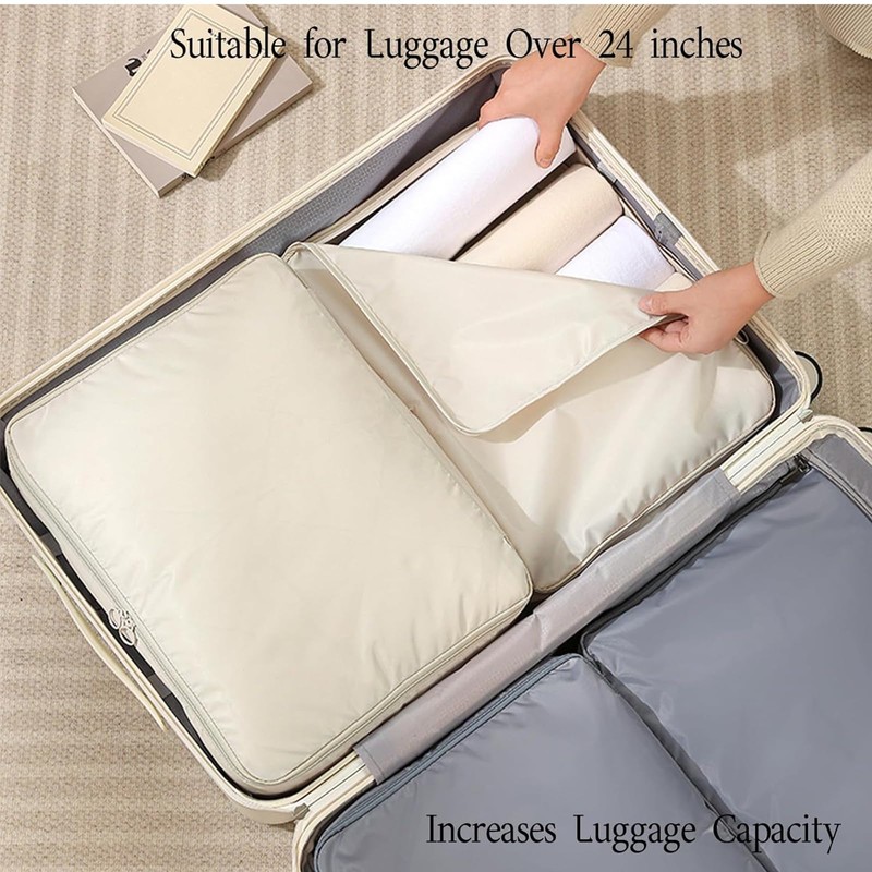 Ultra Space Saving Self-Compressing Organiser, Jisrcha Storage Duvets, Upgrade Space