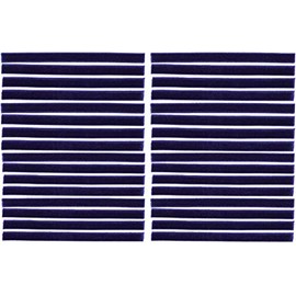 Vinyl Record Cleaning Strips [Colored/Color Royal Purple] 1/4-inch x 4-inch VPI Okki Nokki Clean Strip Set for 12-inch LP Record Album/Velvet = Cleaner LPs & Albums (32-Pack)